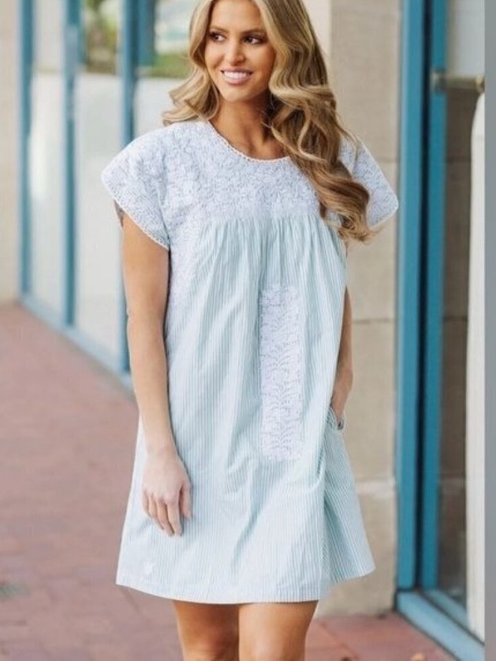 J.Marie Striped Paxton Dress